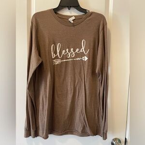 Blessed long sleeve tee
